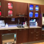 Dental Assistant Work stations and lab area in Dr. Olson's Wailea Dental Office