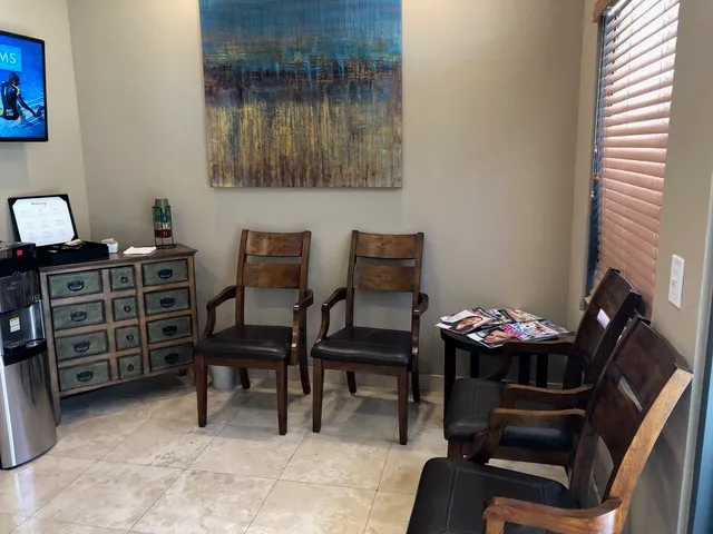 Front lobby for Dr. Olson's Wailea Dental Office