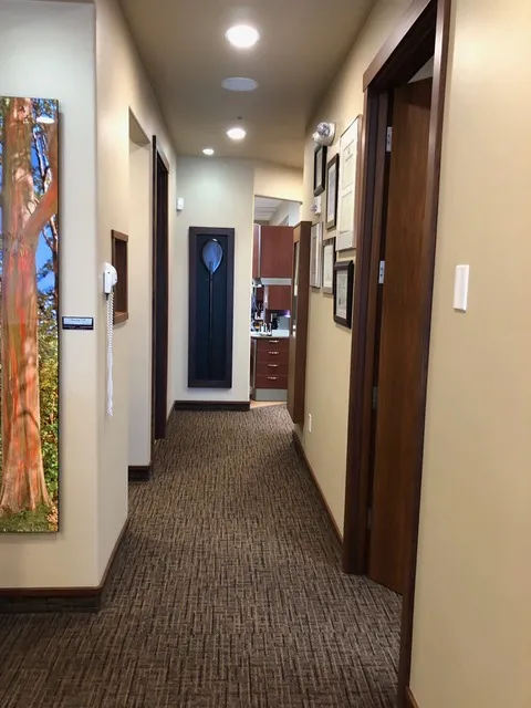 Hallway for Dr. Olson's Wailea Dental Office, Maui dentist office